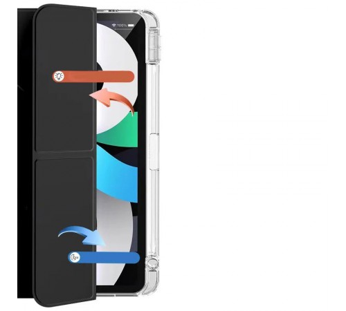 Чохол-книжка BeCover Ultra Slim Origami для Apple iPad Pro 12.9 2020/2021/2022 12.9" Black (711694)