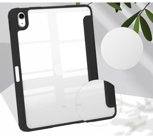 Чохол-книжка BeCover Soft Edge TPU з кріпленням Apple Pencil для Apple iPad Air (4/5) 2020/2022 10.9" Black (711696) Чохол-книжка BeCover Soft Edge TPU з кріпленням Apple Pencil для Apple iPad Air (4/5) 2020/2022 10.9" Black (711696)