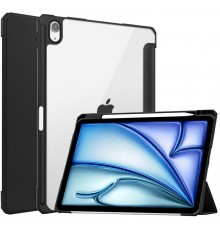 Чохол-книжка BeCover Soft Edge TPU з кріпленням Apple Pencil для Apple iPad Air 11 M2 2024 11" Black (711702)