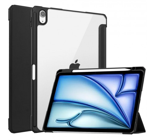 Чохол-книжка BeCover Soft Edge TPU з кріпленням Apple Pencil для Apple iPad Air 11 M2 2024 11" Black (711702) Чохол-книжка BeCover Soft Edge TPU з кріпленням Apple Pencil для Apple iPad Air 11 M2 2024 11" Black (711702)