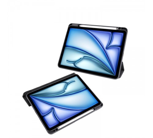 Чохол-книжка BeCover Soft Edge TPU з кріпленням Apple Pencil для Apple iPad Air 11 M2 2024 11" Black (711702) Чохол-книжка BeCover Soft Edge TPU з кріпленням Apple Pencil для Apple iPad Air 11 M2 2024 11" Black (711702)