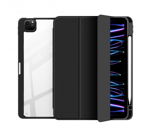 Чохол-книжка BeCover Soft Edge TPU з кріпленням Apple Pencil для Apple iPad Pro 12.9 2020/2021/2022 Black (711708)