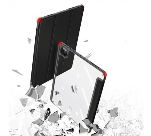 Чохол-книжка BeCover Soft Edge TPU з кріпленням Apple Pencil для Apple iPad Pro 12.9 2020/2021/2022 Black (711708)