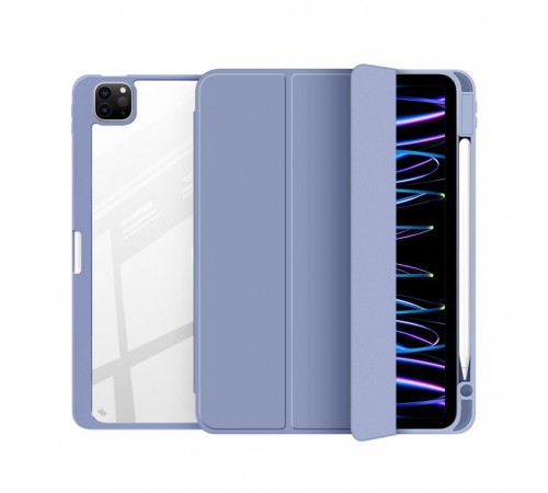 Чохол-книжка BeCover Soft Edge TPU з кріпленням Apple Pencil для Apple iPad Pro 12.9 2020/2021/2022 Purple (711710)
