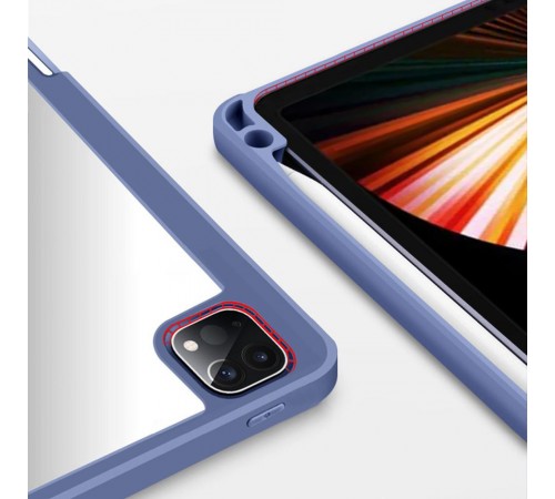 Чохол-книжка BeCover Soft Edge TPU з кріпленням Apple Pencil для Apple iPad Pro 12.9 2020/2021/2022 Purple (711710)