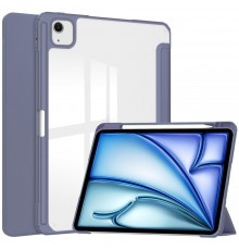 Чохол-книжка BeCover Soft Edge TPU з кріпленням Apple Pencil для Apple iPad Air 13" M2 2024 Purple (711713)