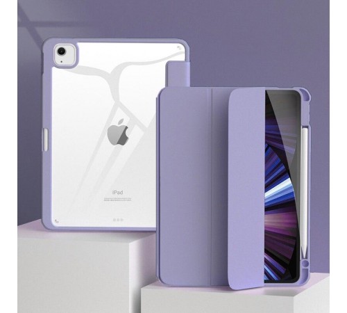 Чохол-книжка BeCover Soft Edge TPU з кріпленням Apple Pencil для Apple iPad Air 13" M2 2024 Purple (711713)