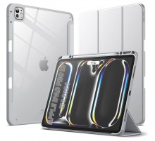 Чохол-книжка BeCover Soft Edge TPU з кріпленням Apple Pencil для Apple iPad Pro 13" M4 2024 Gray (711718)