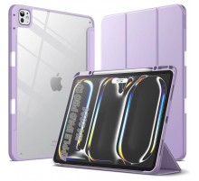 Чохол-книжка BeCover Soft Edge TPU з кріпленням Apple Pencil для Apple iPad Pro 13" M4 2024 Purple (711719)