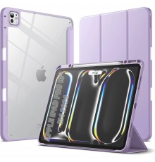 Чохол-книжка BeCover Soft Edge TPU з кріпленням Apple Pencil для Apple iPad Pro 13" M4 2024 Purple (711719)