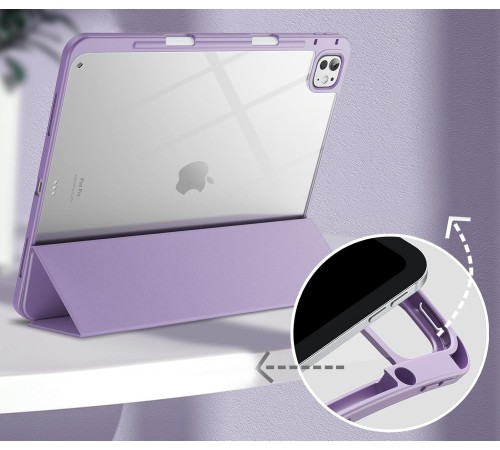 Чохол-книжка BeCover Soft Edge TPU з кріпленням Apple Pencil для Apple iPad Pro 13" M4 2024 Purple (711719) Чохол-книжка BeCover Soft Edge TPU з кріпленням Apple Pencil для Apple iPad Pro 13" M4 2024 Purple (711719)