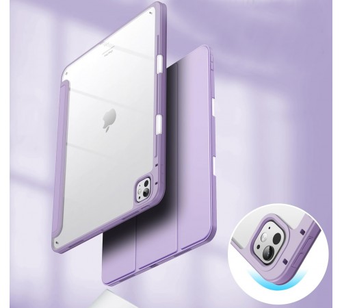 Чохол-книжка BeCover Soft Edge TPU з кріпленням Apple Pencil для Apple iPad Pro 13" M4 2024 Purple (711719) Чохол-книжка BeCover Soft Edge TPU з кріпленням Apple Pencil для Apple iPad Pro 13" M4 2024 Purple (711719)