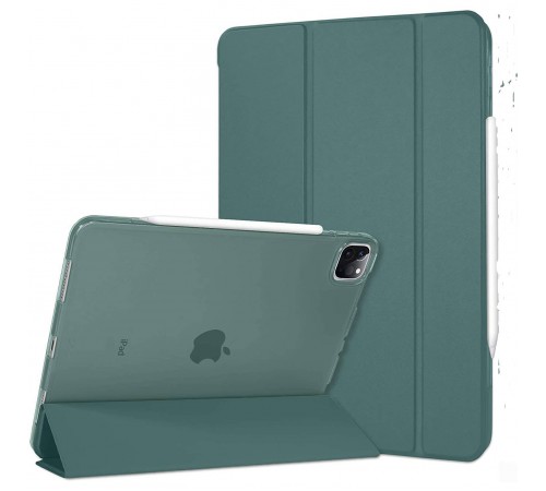 Чохол-книжка BeCover Tri Fold Hard для Apple iPad Pro 12.9 2020/2021/2022 Dark Green (711720)