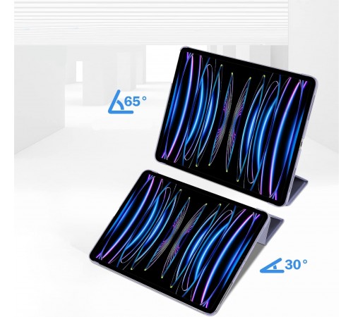 Чохол-книжка BeCover Tri Fold Hard для Apple iPad Pro 12.9 2020/2021/2022 Purple (711722)