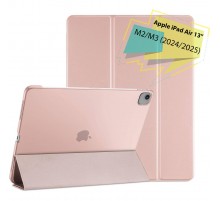 Чохол-книжка BeCover Tri Fold Hard для Apple iPad Air 13" M2 2024 Pink (711724)