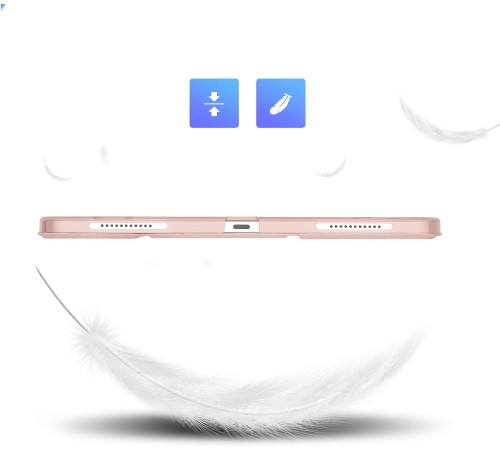 Чохол-книжка BeCover Tri Fold Hard для Apple iPad Air 13" M2 2024 Pink (711724)