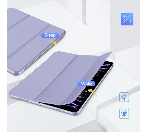 Чохол-книжка BeCover Tri Fold Hard для Apple iPad Air 13" M2 2024 Purple (711725)
