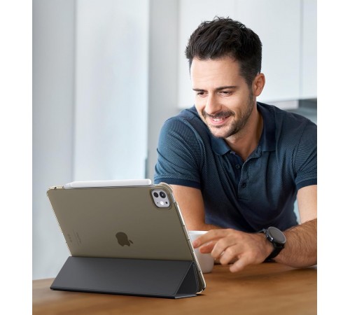 Чохол-книжка BeCover Tri Fold Hard для Apple iPad Pro 11" M4 2024 Black (711726)