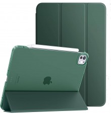 Чохол-книжка BeCover Tri Fold Hard для Apple iPad Pro 11" M4 2024 Dark Green (711727)