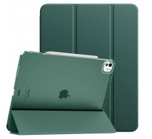 Чохол-книжка BeCover Tri Fold Hard для Apple iPad Pro 13" M4 2024 Dark Green (711731)