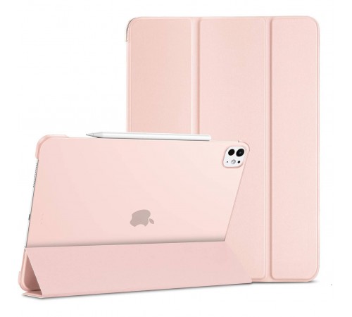 Чохол-книжка BeCover Tri Fold Hard для Apple iPad Pro 13" M4 2024 Pink (711732)