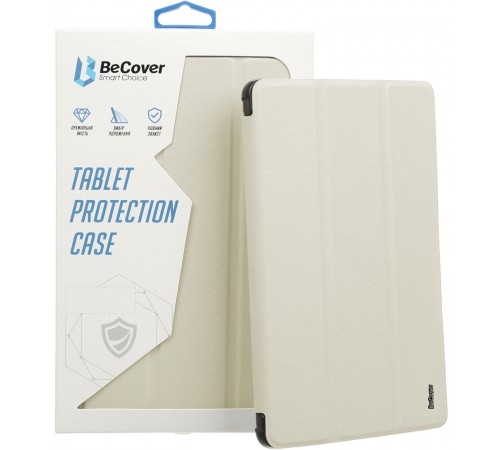 Чохол-книжка BeCover Tri Fold Soft TPU Silicone для Apple iPad Air (4/5) 2020/2022 10.9" Beige (711734)