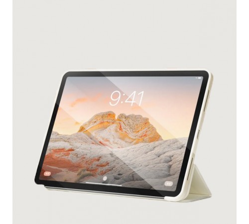 Чохол-книжка BeCover Tri Fold Soft TPU Silicone для Apple iPad Pro 12.9 2020/2021/2022 Beige (711736)