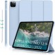 Чохол-книжка BeCover Tri Fold Soft TPU Silicone для Apple iPad Pro 12.9 2020/2021/2022 Light Blue (711737)
