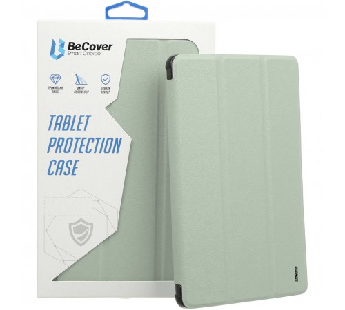 Чохол-книжка BeCover Tri Fold Soft TPU Silicone для Apple iPad Pro 12.9 2020/2021/2022 Light Green (711738)