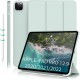 Чохол-книжка BeCover Tri Fold Soft TPU Silicone для Apple iPad Pro 12.9 2020/2021/2022 Light Green (711738)