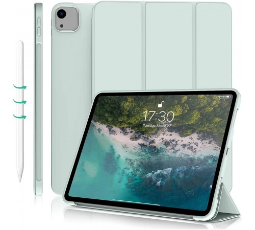 Чохол-книжка BeCover Tri Fold Soft TPU Silicone для Apple iPad Air 13" M2 2024 Light Green (711742) Чохол-книжка BeCover Tri Fold Soft TPU Silicone для Apple iPad Air 13" M2 2024 Light Green (711742)