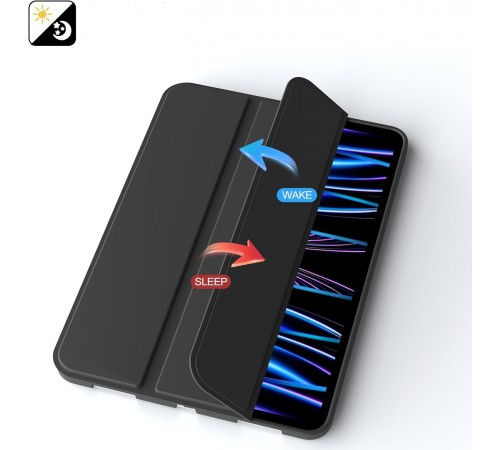 Чохол-книжка BeCover Tri Fold Soft TPU Silicone для Apple iPad Pro 11" M4 2024 Black (711744) Чохол-книжка BeCover Tri Fold Soft TPU Silicone для Apple iPad Pro 11" M4 2024 Black (711744)