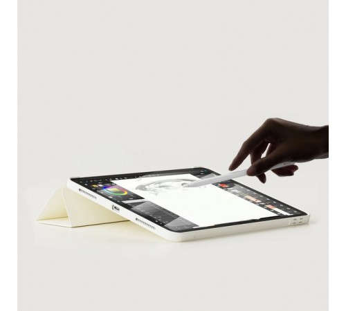 Чохол-книжка BeCover Tri Fold Soft TPU Silicone для Apple iPad Pro 11" M4 2024 Beige (711745) Чохол-книжка BeCover Tri Fold Soft TPU Silicone для Apple iPad Pro 11" M4 2024 Beige (711745)