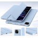 Чохол-книжка BeCover Tri Fold Soft TPU Silicone для Apple iPad Pro 11" M4 2024 Light Blue (711748)