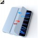 Чохол-книжка BeCover Tri Fold Soft TPU Silicone для Apple iPad Pro 11" M4 2024 Light Blue (711748)