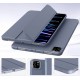 Чохол-книжка BeCover Tri Fold Soft TPU Silicone для Apple iPad Pro 11" M4 2024 Purple (711749)