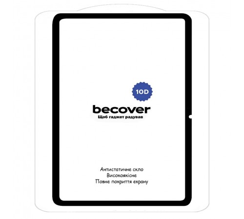 Захисне скло BeCover 10D для Lenovo Tab Plus 11.5" Black (711835)