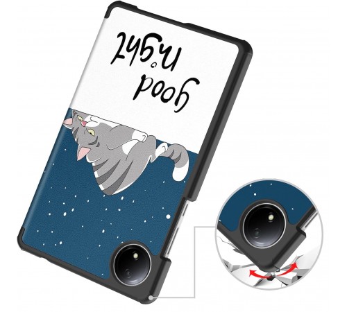 Чохол BeCover Smart Case для Xiaomi Redmi Pad SE 8.7" Good Night (711912)