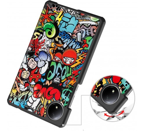Чохол BeCover Smart Case для Xiaomi Redmi Pad SE 8.7" Graffiti (711913)
