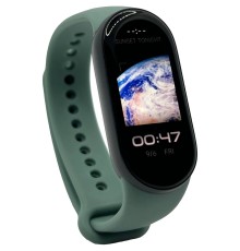 Силіконовий ремінець BeCover для Xiaomi Mi Smart Band 9 Pine-Green (711953)