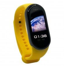 Силіконовий ремінець BeCover для Xiaomi Mi Smart Band 9 Yellow (711957)
