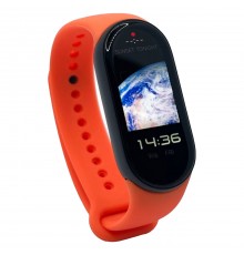 Силіконовий ремінець BeCover для Xiaomi Mi Smart Band 9 Orange (711965)