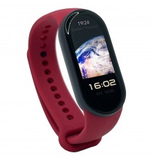 Силіконовий ремінець BeCover для Xiaomi Mi Smart Band 9 Red Wine (711969)