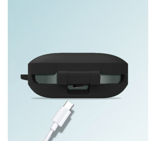 Чохол для навушників BeCover Silicon для OnePlus Buds Pro 2 Black (712016)