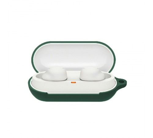 Чохол для навушників BeCover Silicon для Sony WF-C500 Dark Green (712022)