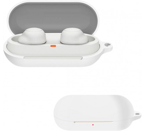 Чохол для навушників BeCover Silicon для Sony WF-C700N White (712034)
