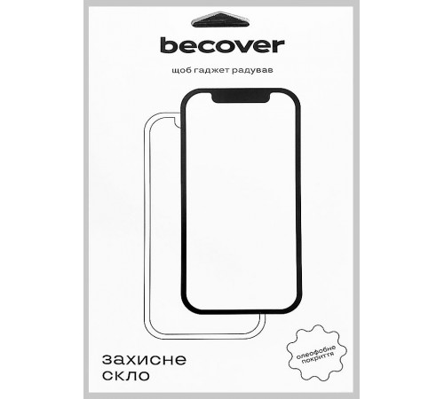 Захисне скло BeCover 10D для Xiaomi Redmi Pad SE 8.7" Black (712126)