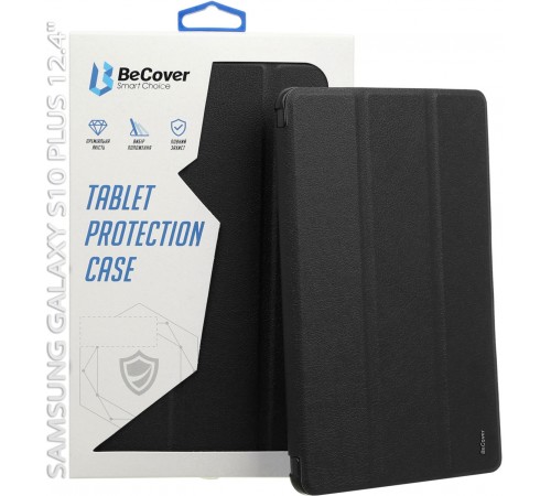Чохол-книжка BeCover Smart Case для Samsung Galaxy Tab S10 Plus SM-X820/SM-X826 Black (712232)