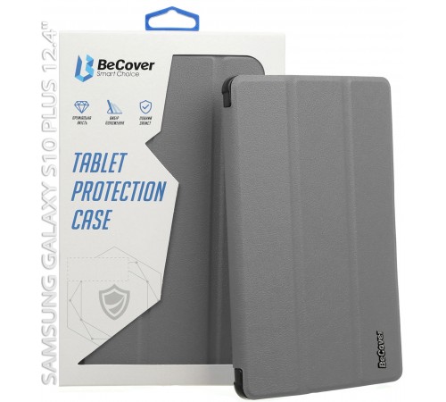 Чохол-книжка BeCover Smart Case для Samsung Galaxy Tab S10 Plus SM-X820/SM-X826 Gray (712235)