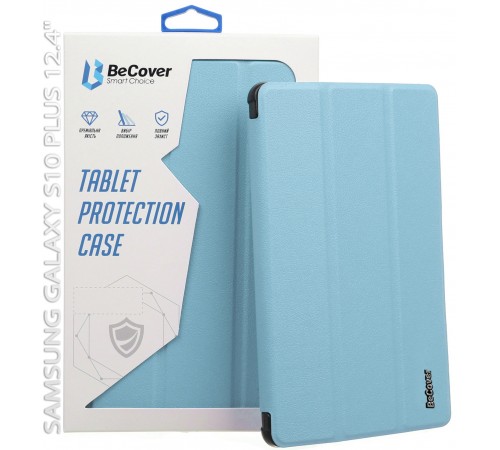 Чохол-книжка BeCover Smart Case для Samsung Galaxy Tab S10 Plus SM-X820/SM-X826 Light Blue (712236)